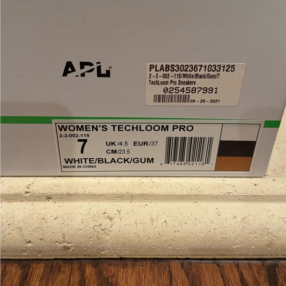 APL TechLoom Pro White Sneakers Size 7 - Picture 8 of 8